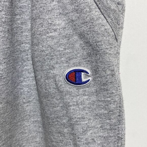 Champion Men's Gray Heather Drawstring Athletic Jogger Sweatpants Size Medium - Picture 6 of 9